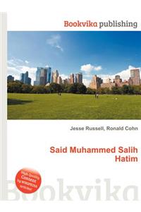 Said Muhammed Salih Hatim