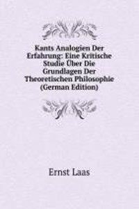 Kants Analogien Der Erfahrung: Eine Kritische Studie Uber Die Grundlagen Der Theoretischen Philosophie (German Edition)