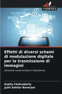 Effetti di diversi schemi di modulazione digitale per la trasmissione di immagini