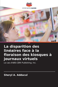 disparition des linéaires face à la floraison des kiosques à journaux virtuels