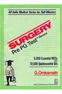 Surgery Pre-PG Test Review