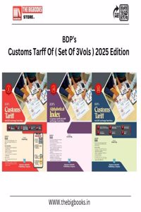 Customs Tariff with IGST and Foreign Trade Policy, 57th Edition 2025-2026, BDP's