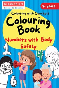 Numbers Colouring Book with Body Safety Education | Teach kids about boundaries, consent, secrets safety & safe-unsafe touch!