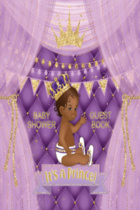 It's a Prince! Baby Shower Guest Book