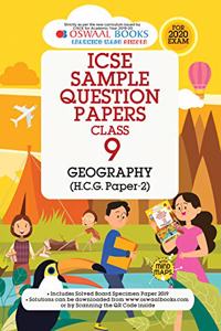 Oswaal ICSE Sample Question Papers Class 9 Geography Book (For March 2020 Exam)