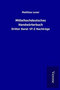 Mittelhochdeutsches Handworterbuch