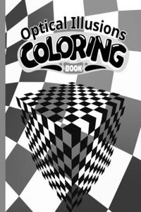 Optical Illusions Coloring Book