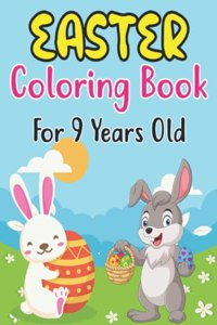 Easter Coloring Book For 9 Years Old: A Big Collection of Easter Eggs with More Than 30 Unique Designs Easter Coloring and Activity Book for Kids Ages 9