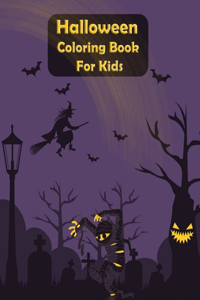 Halloween Coloring Book For Kids