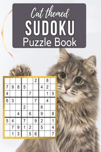 Cat Themed Sudoku Puzzle Book