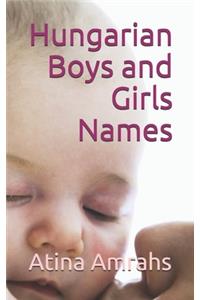 Hungarian Boys and Girls Names