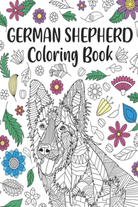 German Shepherd Coloring Book