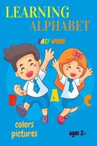 learning alphabet easy word colors pictures ages 2+