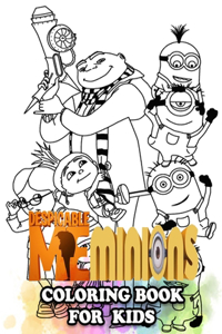 Despicable Me Minions Coloring Book for Kids
