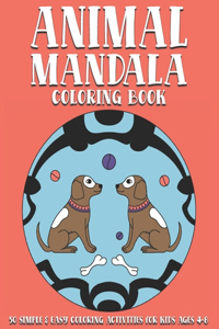 Animal Mandala Coloring Book