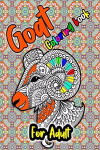 Goat Coloring Book