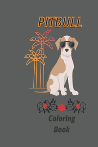 Pitbull Coloring Book