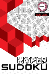 Hyper Sudoku: 500 Hard Level Sudoku, Sudoku Hard Puzzle Books, Hard Sudoku Books for Adults, Volume 3