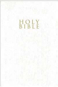 NIV, Gift and Award Bible, Leather-Look, White, Red Letter Edition