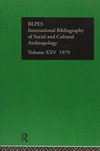 Ibss: Anthropology: 1979 Vol 25