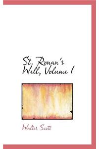 St. Ronan's Well, Volume I