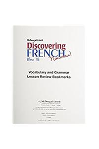 Lesson Review Bookmarks Deuxieme Partie Level 1b