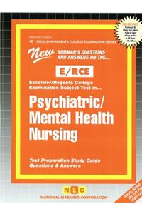 Psychiatric/Mental Health Nursing