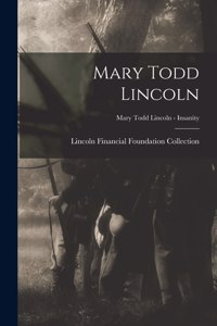 Mary Todd Lincoln; Mary Todd Lincoln - Insanity