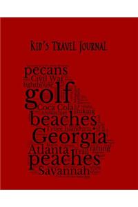 Georgia Kid's Travel Journal