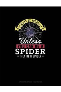 Always Be Yourself Unless You Can Be A Spider Then Be A Spider