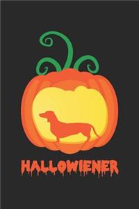 Dachshund Notebook - Halloween Gift for Dachshund Lovers - Dachshund Journal