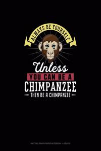 Always Be Yourself Unless You Can Be A Chimpanzee Then Be A Chimpanzee