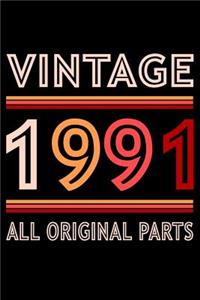 1991 All Original Parts