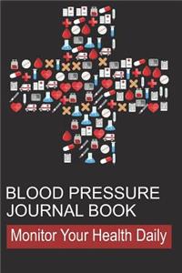 Blood Pressure Journal Book