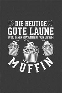 Die heutige gute Laune wird ihnen präsentiert von diesem Muffin