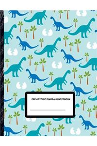 Prehistoric Dinosaur Notebook