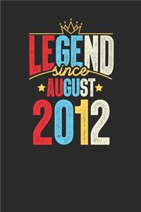 Legend Since August 2012