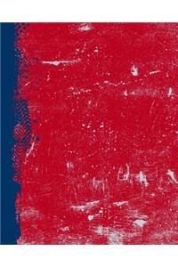 Red Midnight Blue and Silver