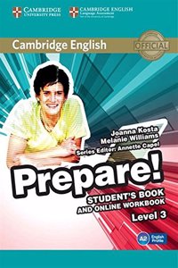 Cambridge English Prepare! Level 3 Student's Book and Online Workbook