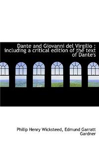 Dante and Giovanni del Virgilio