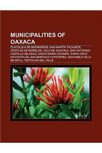 Municipalities of Oaxaca