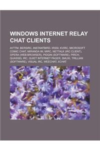 Windows Internet Relay Chat Clients