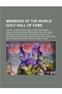 Members of the World Golf Hall of Fame