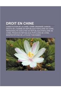 Droit En Chine