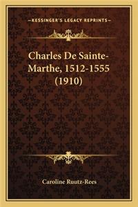 Charles De Sainte-Marthe, 1512-1555 (1910)