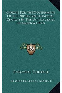 Canons for the Government of the Protestant Episcopal Church in the United States of America (1829)