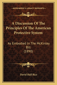 Discussion Of The Principles Of The American Protective System