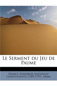 Le Serment Du Jeu de Paume