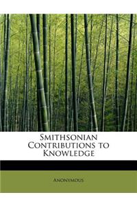 Smithsonian Contributions to Knowledge