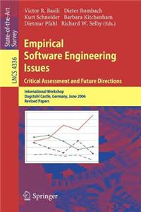 Empirical Software Engineering Issues: Critical Assessment and Future Directions: International Workshop Dagstuhl Castle, Germany, June 26-30, 2006, Revised Papers. Lecture Notes in Computer Science, Volume 4336.